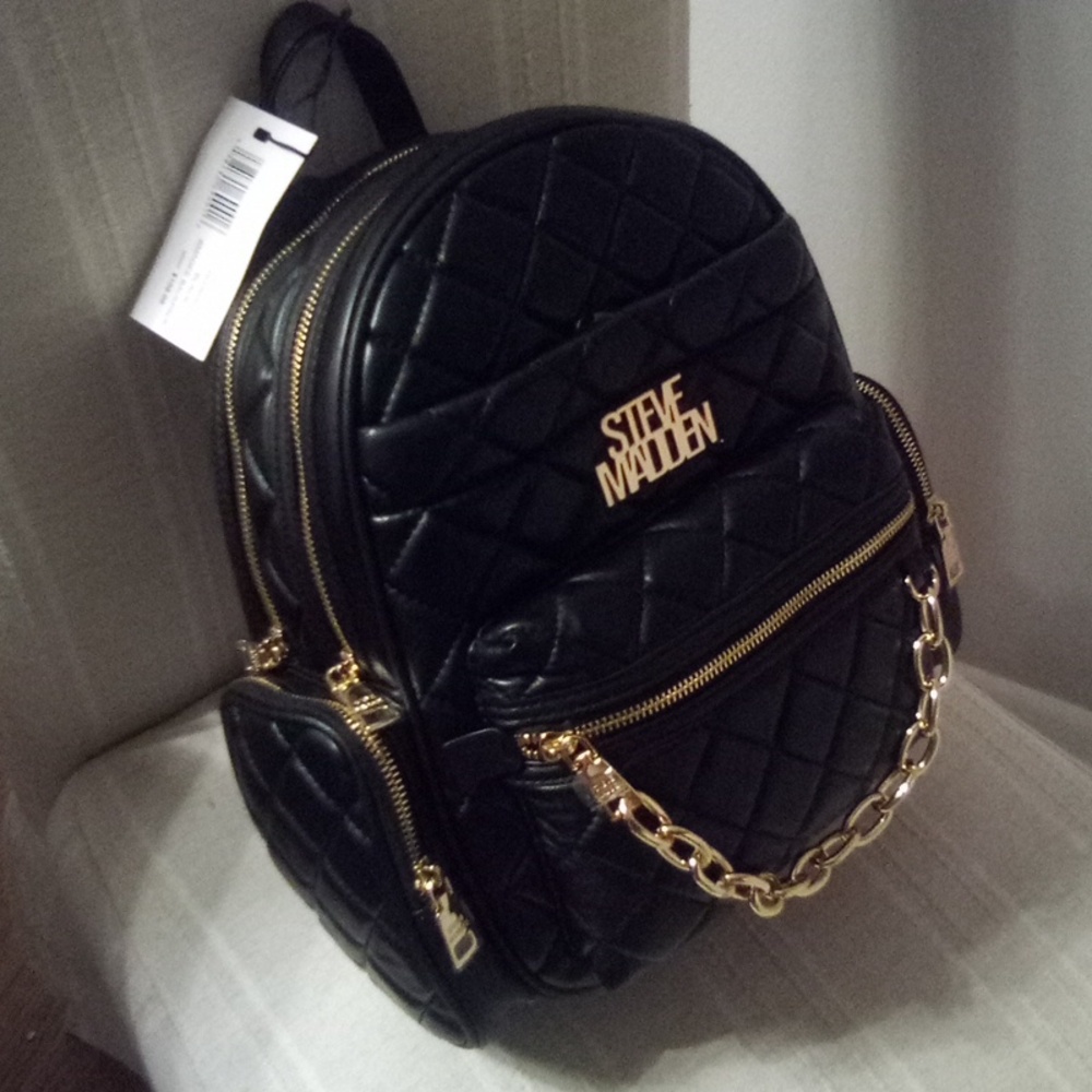 Steve Madden: Luxury Quilted Backpack (On Sale)